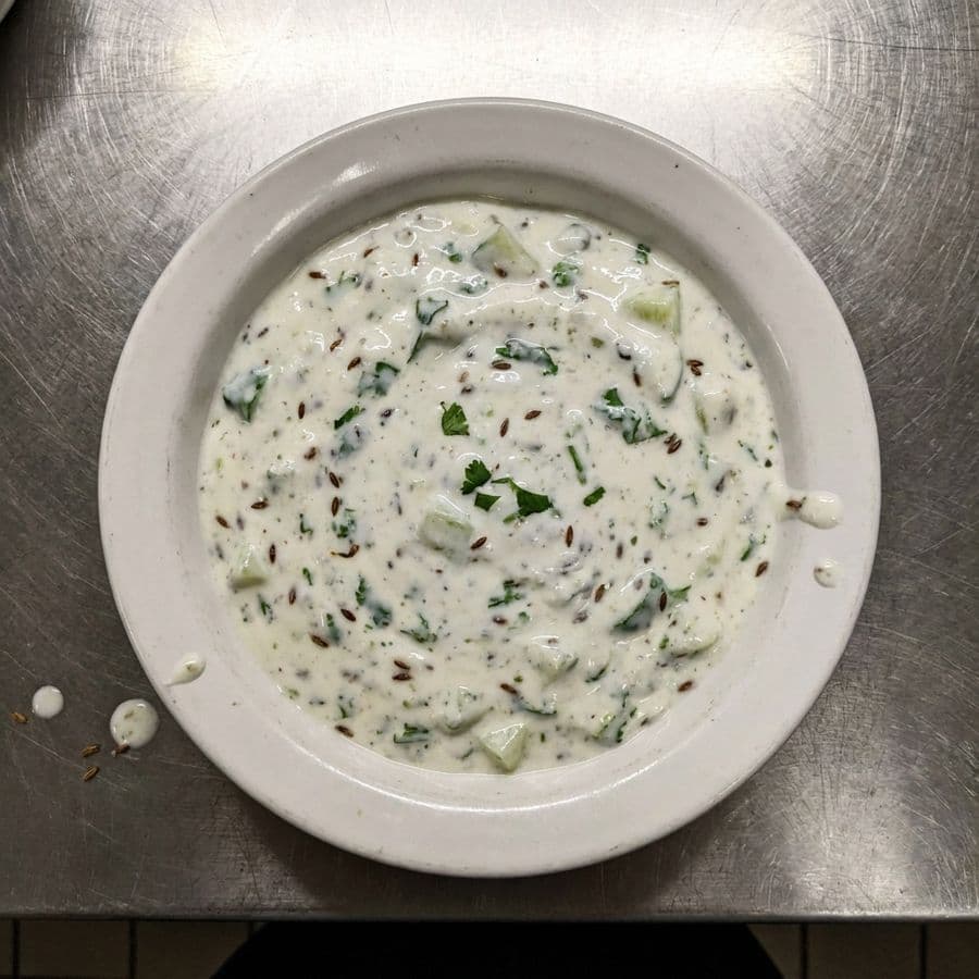 Vegetable Raita