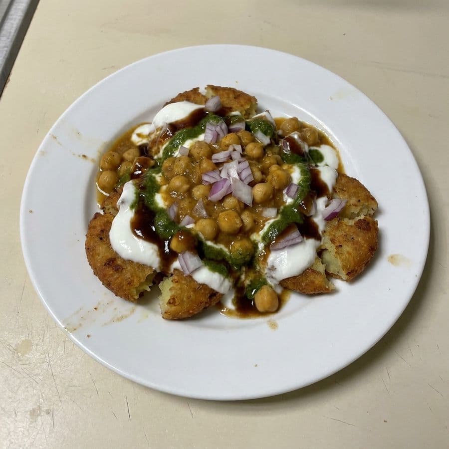 Aloo Tikki Chat
