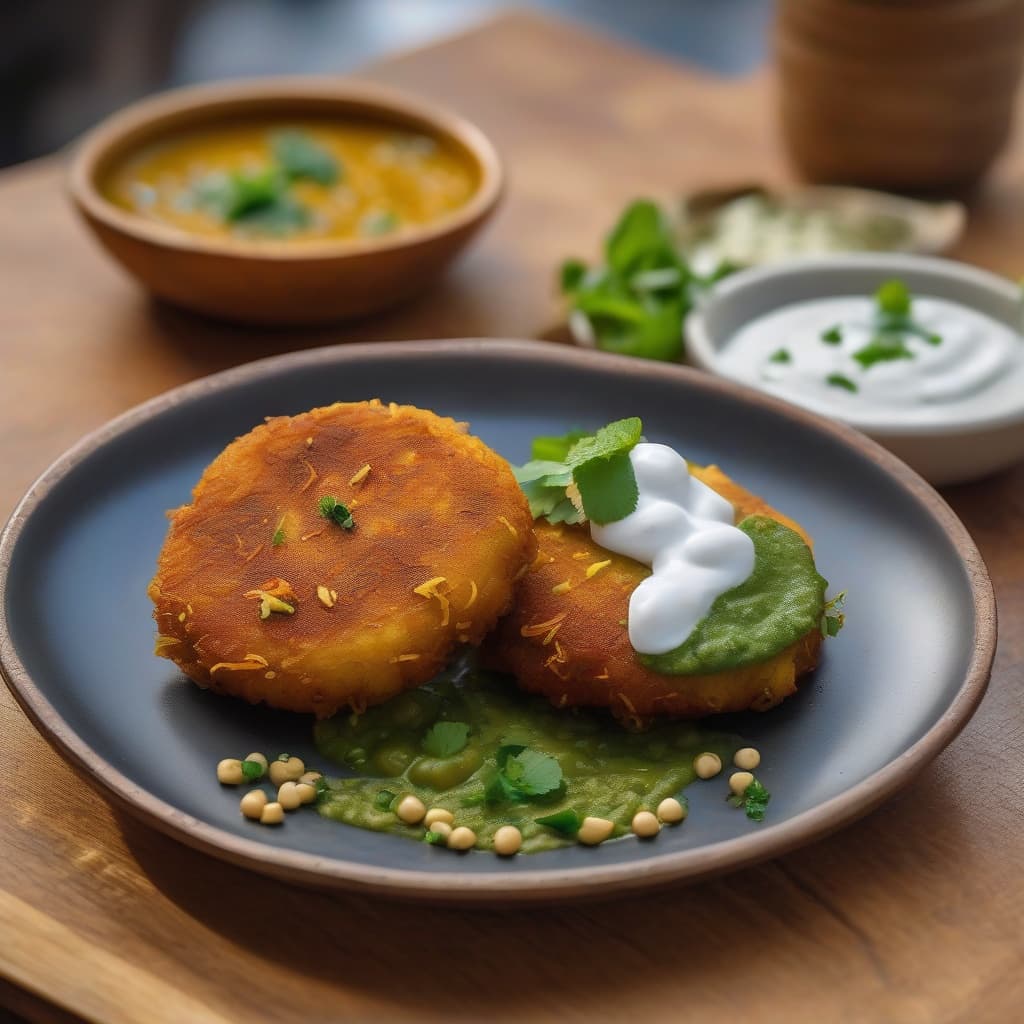 Aloo Tikki Chat