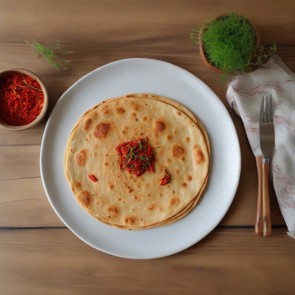Red Chilli Prantha