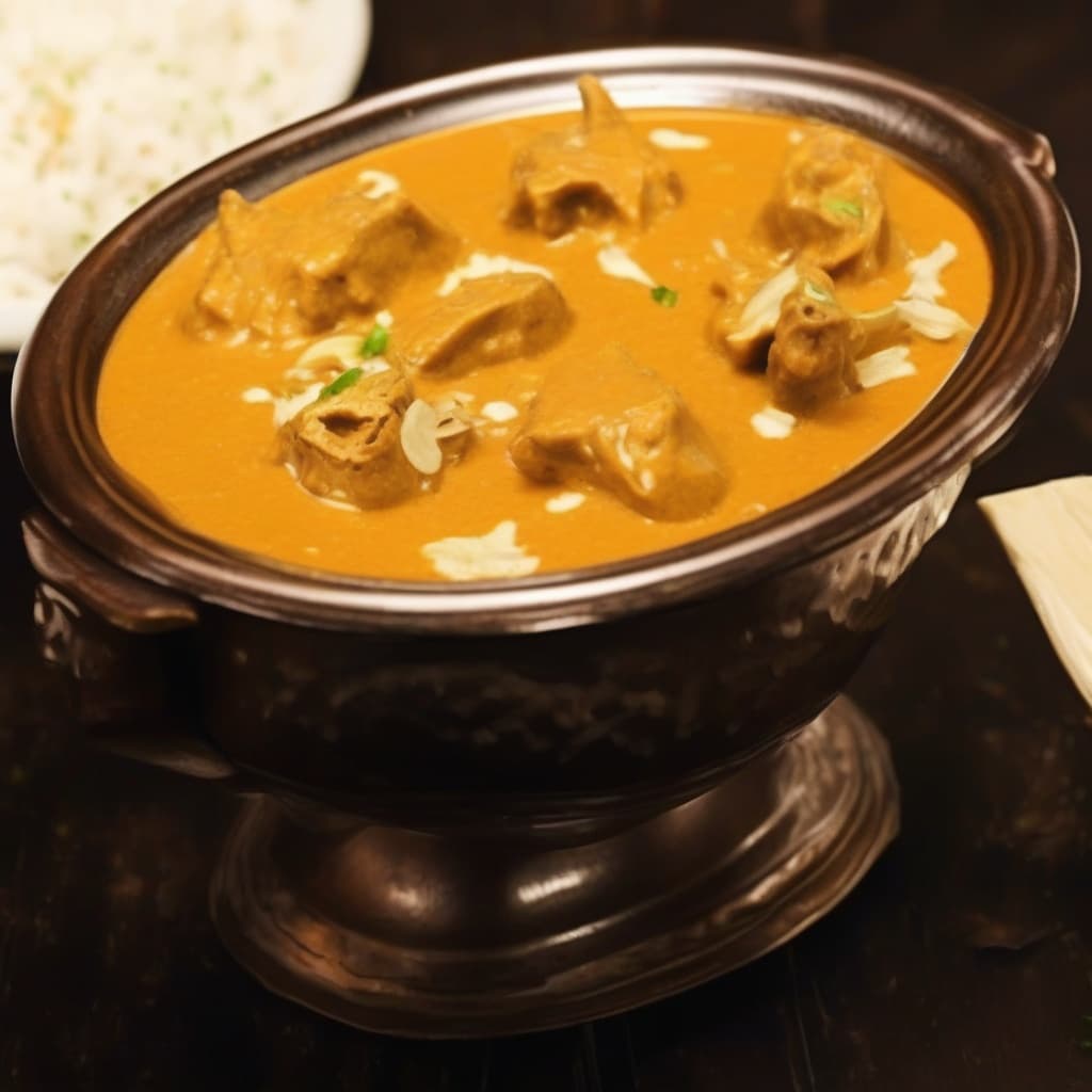 Goat Korma with Bones