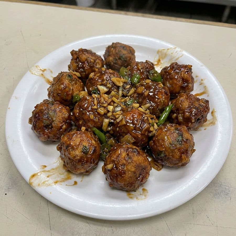 Vegetable Manchurian (Dry)