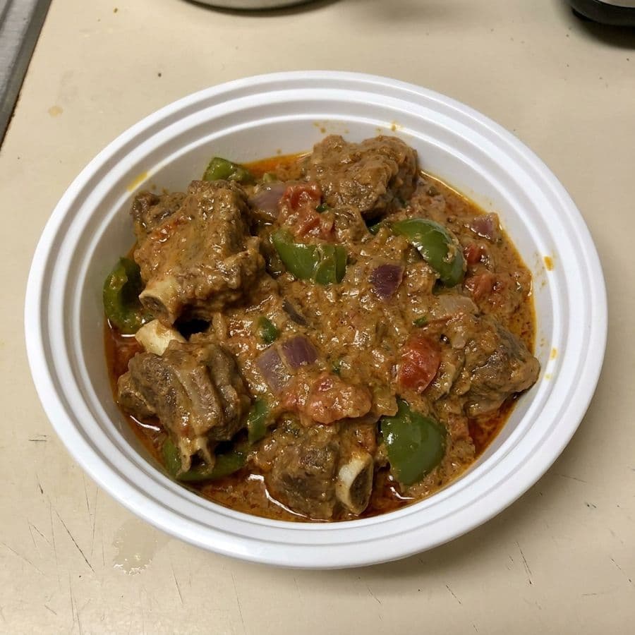 Goat Kadai with Bones