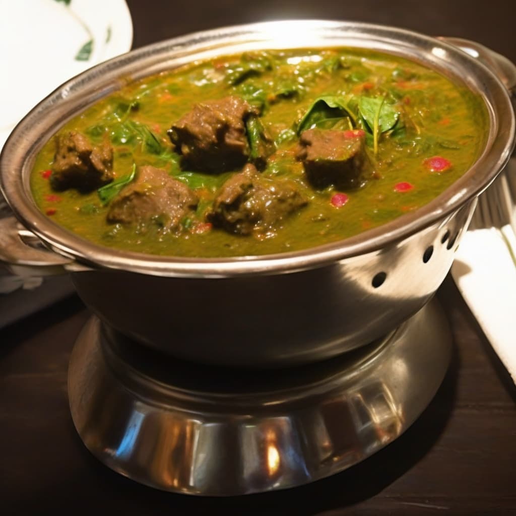 Lamb Palak (Spinach)