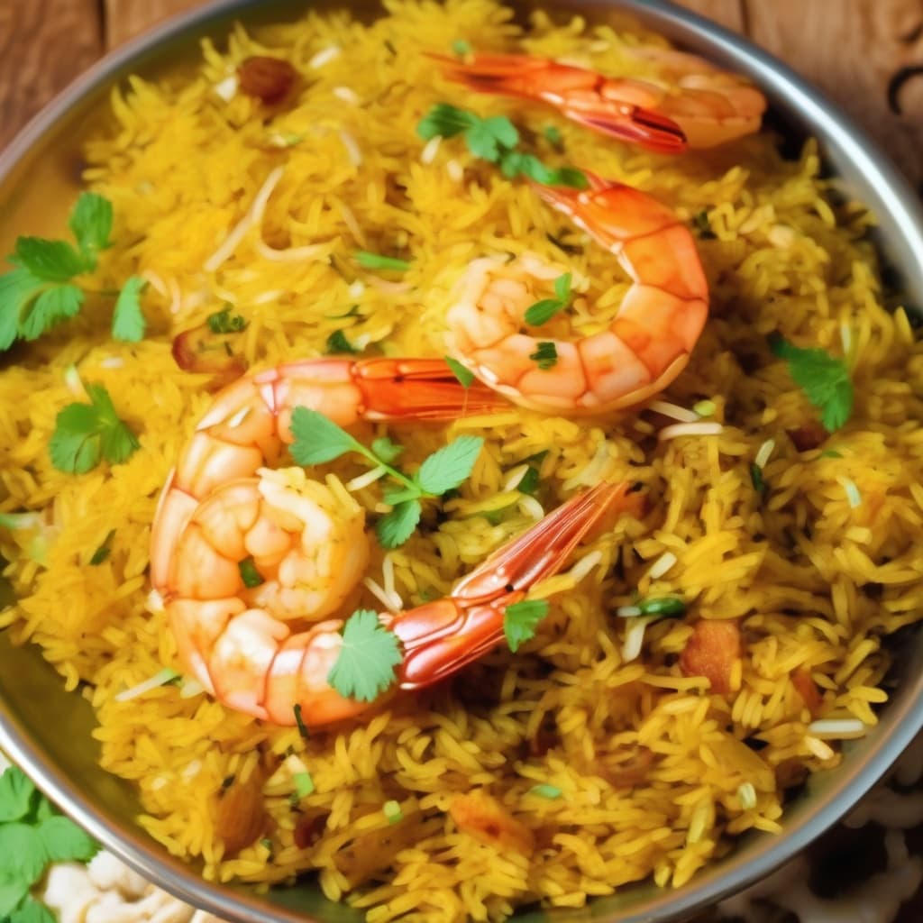 Shrimp Biryani