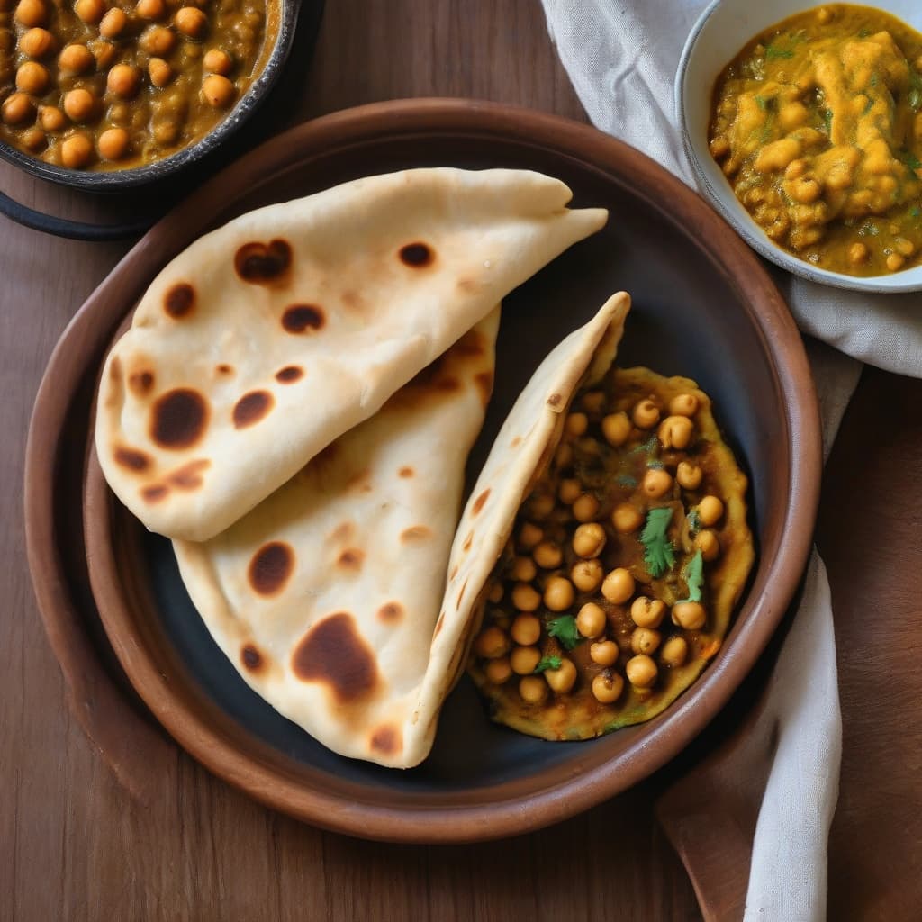 Amritsari Kulcha with Chole