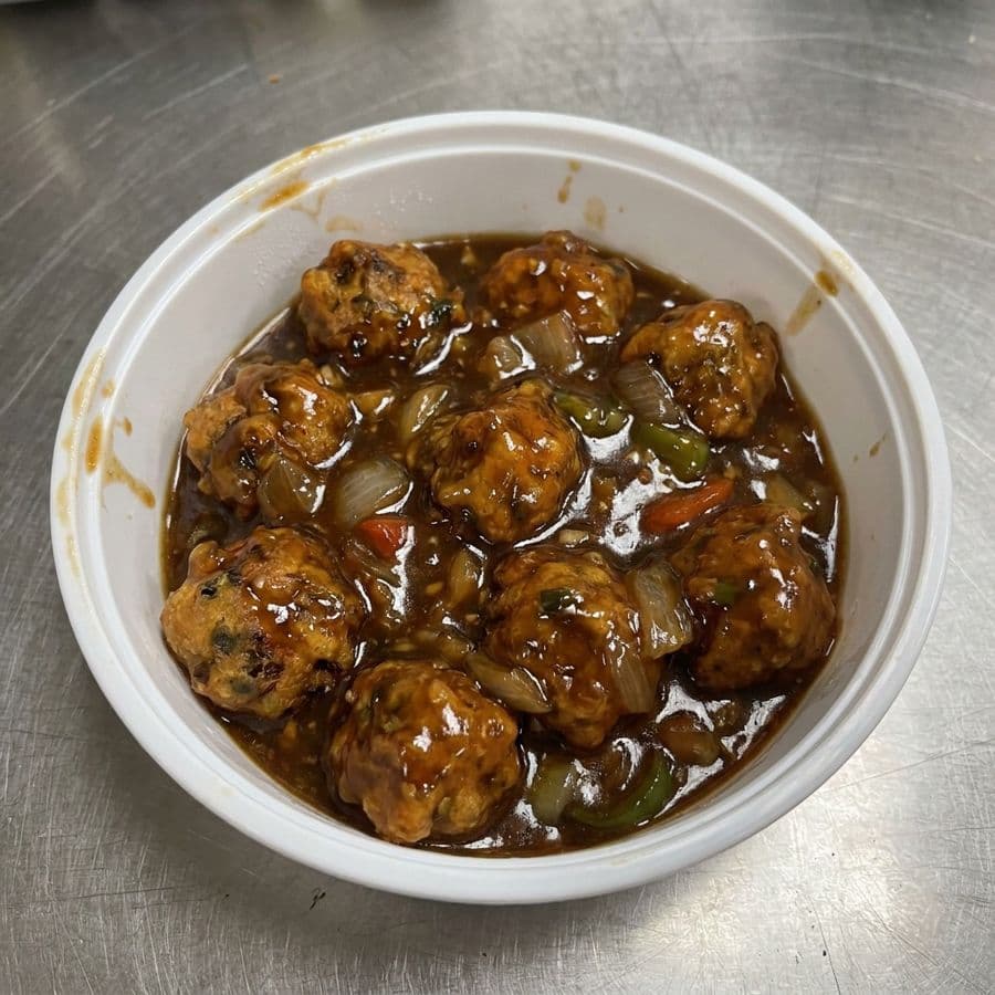 Vegetable Manchurian (Gravy)